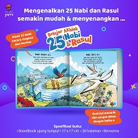 25 Nabi Dan Rasul For Kids (Boardbook)