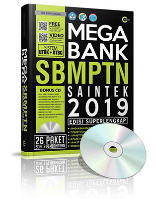 Mega Bank Sbmptn Saintek 2019 (Plus Cd)