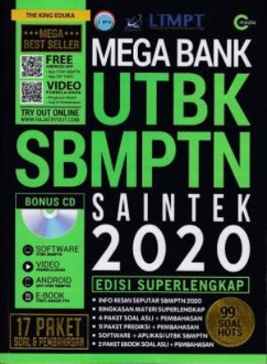 Mega Bank Utbk Sbmptn Saintek 2020 (Plus Cd)