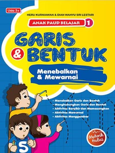 Menebalkan & Mewarnai Garis Dan Bentuk
