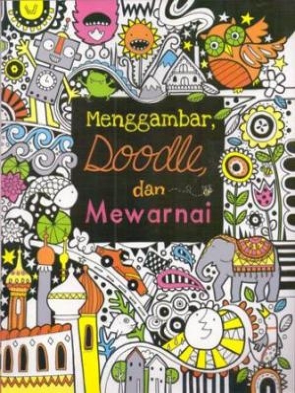 Menggambar Doodle Dan Mewarnai