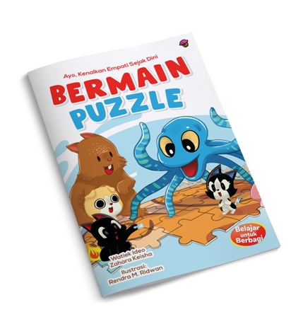 Meng.seri Empati: Bermain Puzzle