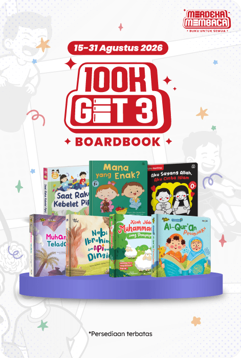 100k Get 3 Boardbook - Merdeka Membaca