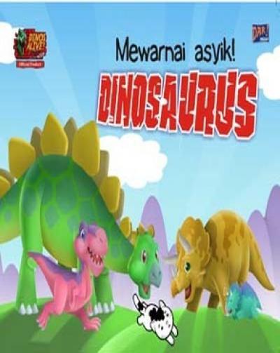Mewarnai Asyik: Dinosaurus