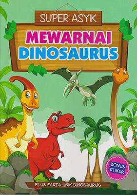Mewarnai Dinosaurus: Super Asyik