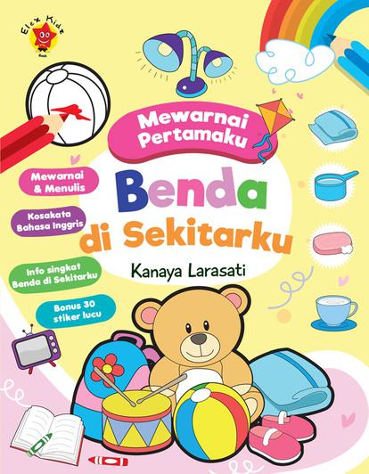 Mewarnai Pertamaku: Benda Di Sekitar