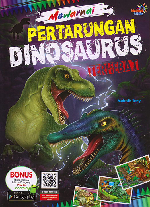 Mewarnai Pertarungan Dinosaurus Terhebat