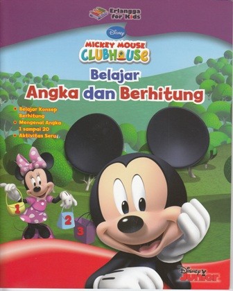 Mickey Mouse: Belajar Angka  Dan  Berhitung