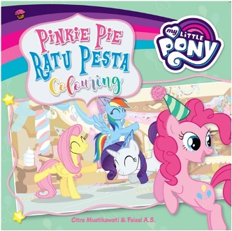 My Little Pony: Pinkie Pie Ratu Pesta Colouring-Sc