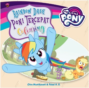 My Little Pony: Rainbow Dash Poni Tercepat Colouring-Sc