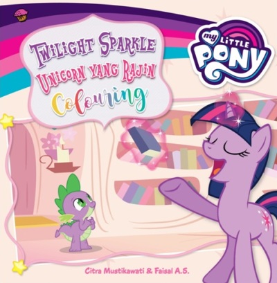 My Little Pony: Twilight Sparkle Unicorn Yang Rajin Colouring