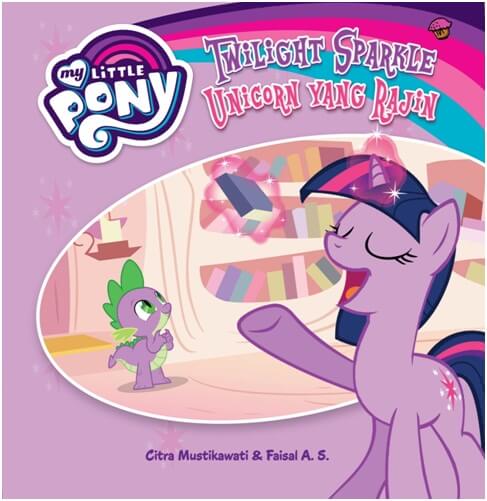 My Little Pony: Twilight Sparkle Unicorn Yang Rajin