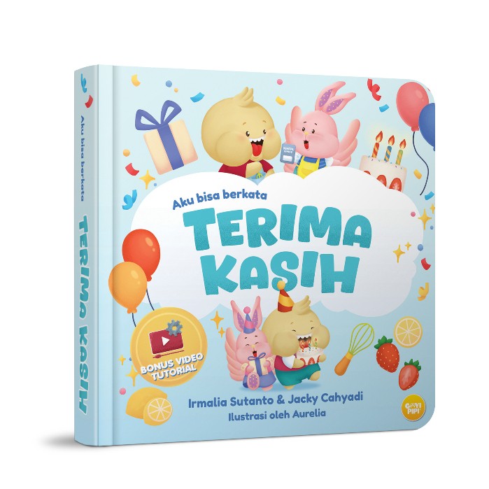 Seri Goyi Pipi: Aku Bisa Berkata Terima Kasih (Boardbook)