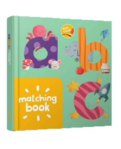 Wipe And Clean : Matching Book Abc