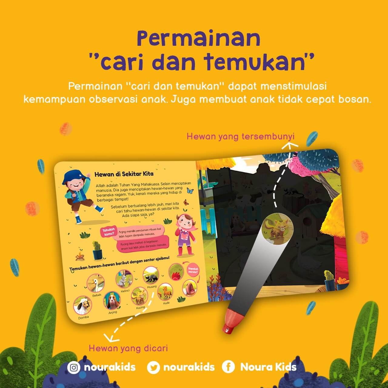 Seri Buku Cahaya: Mengenal Hewan Ciptaan Allah