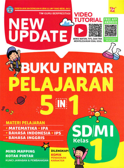 New Update Buku Pintar Pelajaran 5 In 1 Sd/mi Kelas 1