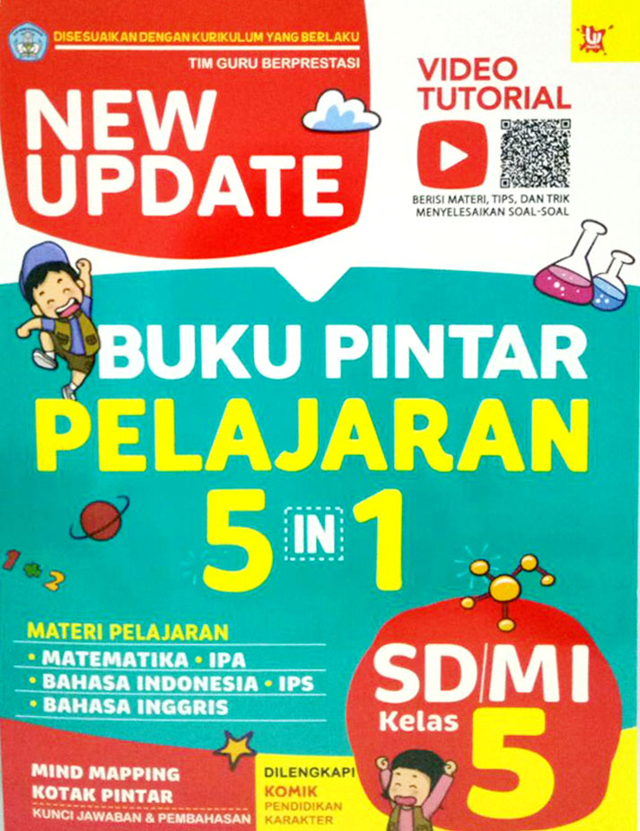 New Update Buku Pintar Pelajaran 5 In 1 Sd/mi Kelas 5 [tim Guru