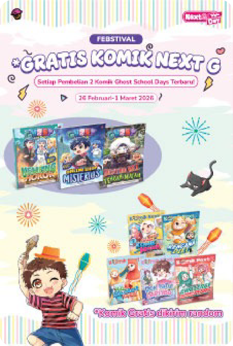 Paket Exclusive Komik Ghost School Days