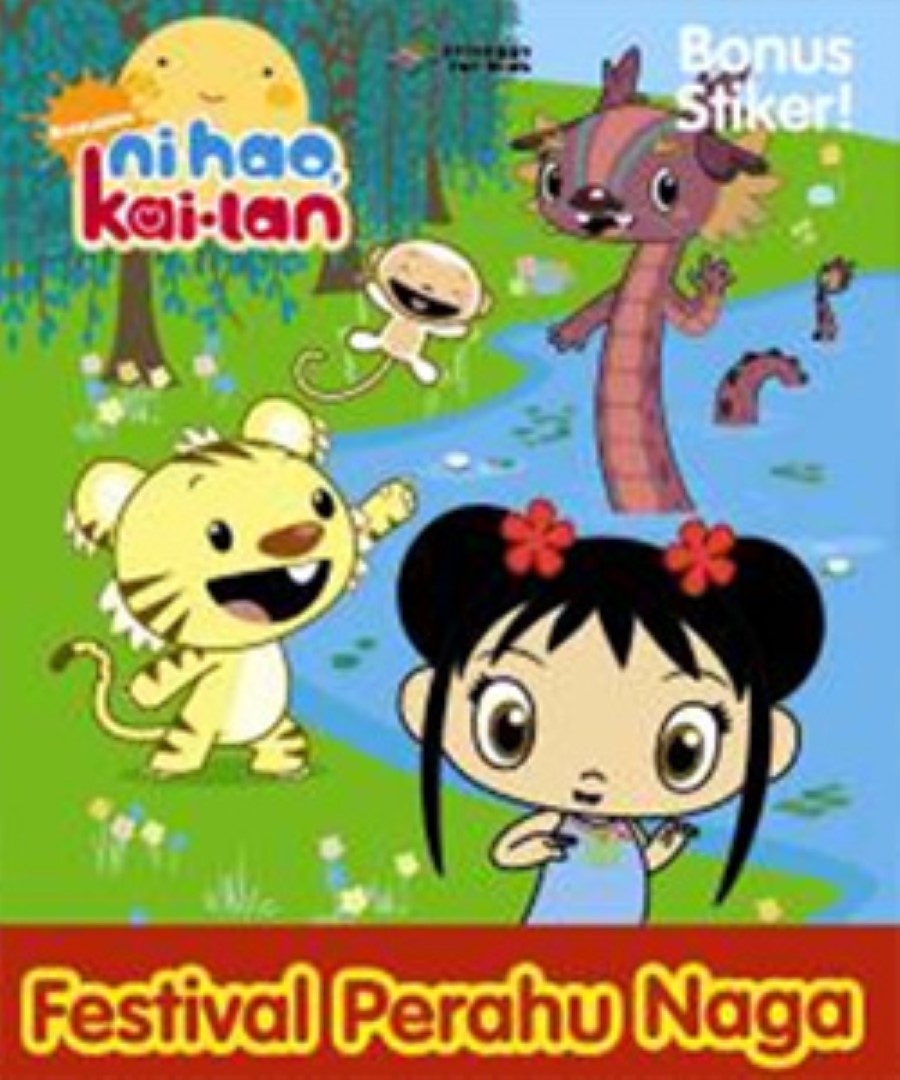 Ni Hao Kai Lan Seri Mewarnai : Festival Perahu Naga