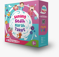 Paket Nabil Naura : Seri Pengenalan Emosi (Boardbook)