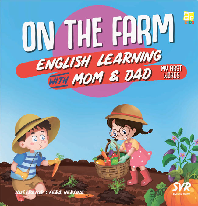 On The Farm : English Learning With Mom  Dan  Dad