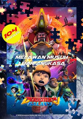 Opredo Big Puzzle Box Boboiboy Galaxy: Melawan Musuh Luar Angkasa