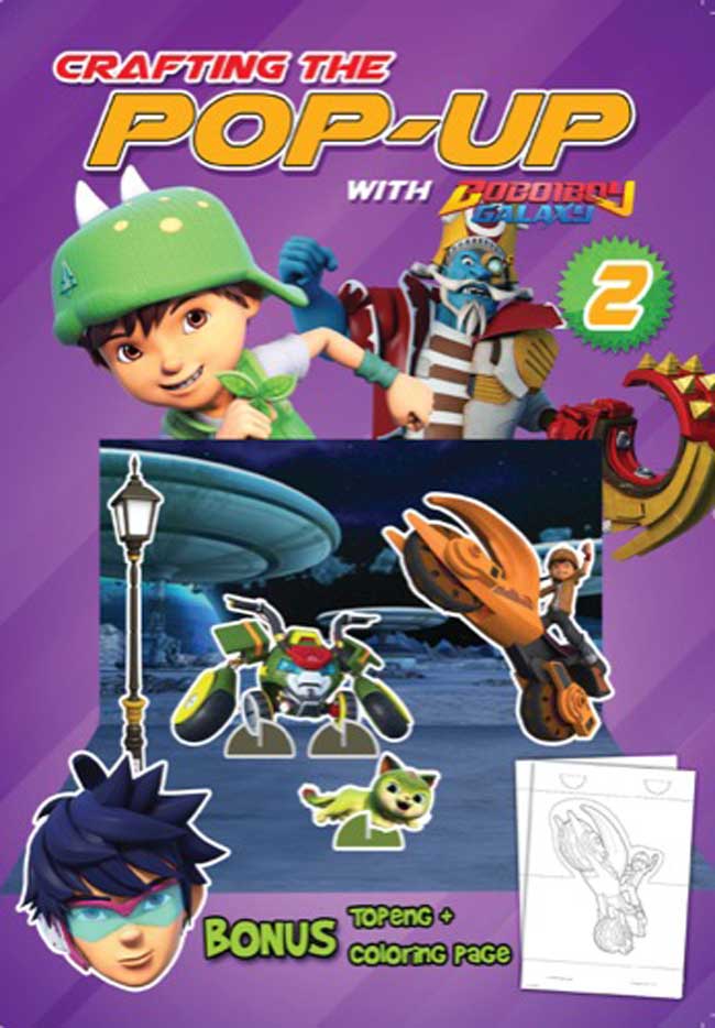 Opredo Crafting The Pop-Up With Boboiboy Galaxy Vol. 2