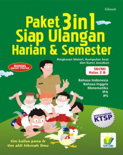 Paket 3 In 1 Siap Ulangan Harian Dan Semester Sd/mi Kelas 2b