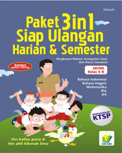 Paket 3 In 1 Siap Ulangan Harian & Semester Ringkasan Materi Sd/