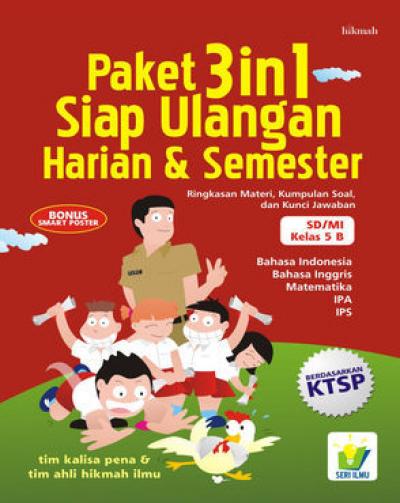 Paket 3 In 1 Siap Ulangan Harian & Semester Sd/mi 5b