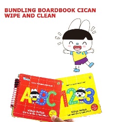 Paket Cican Wipe And Clean ( Fun Cican Wipe & Clean Series: Abc & 123 ) - Pre Order