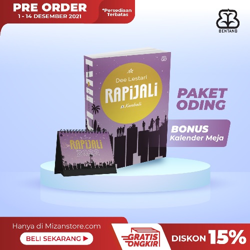 Paket Oding Rapijali #3 Non Ttd+kalender Duduk - Pre Order