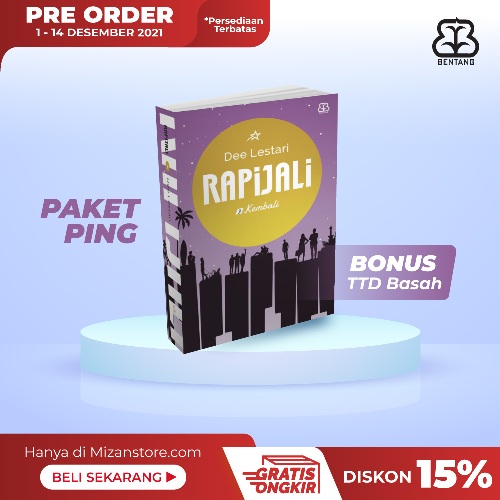 Paket Ping Rapijali #3+ttd (Pre Order)