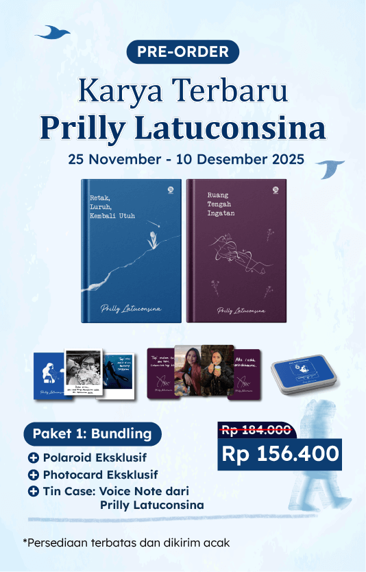 Retak, Luruh, Kembali Utuh - Pre Order - Paket Bundling Eksklusif - Ruang Tengah Ingatan 2025