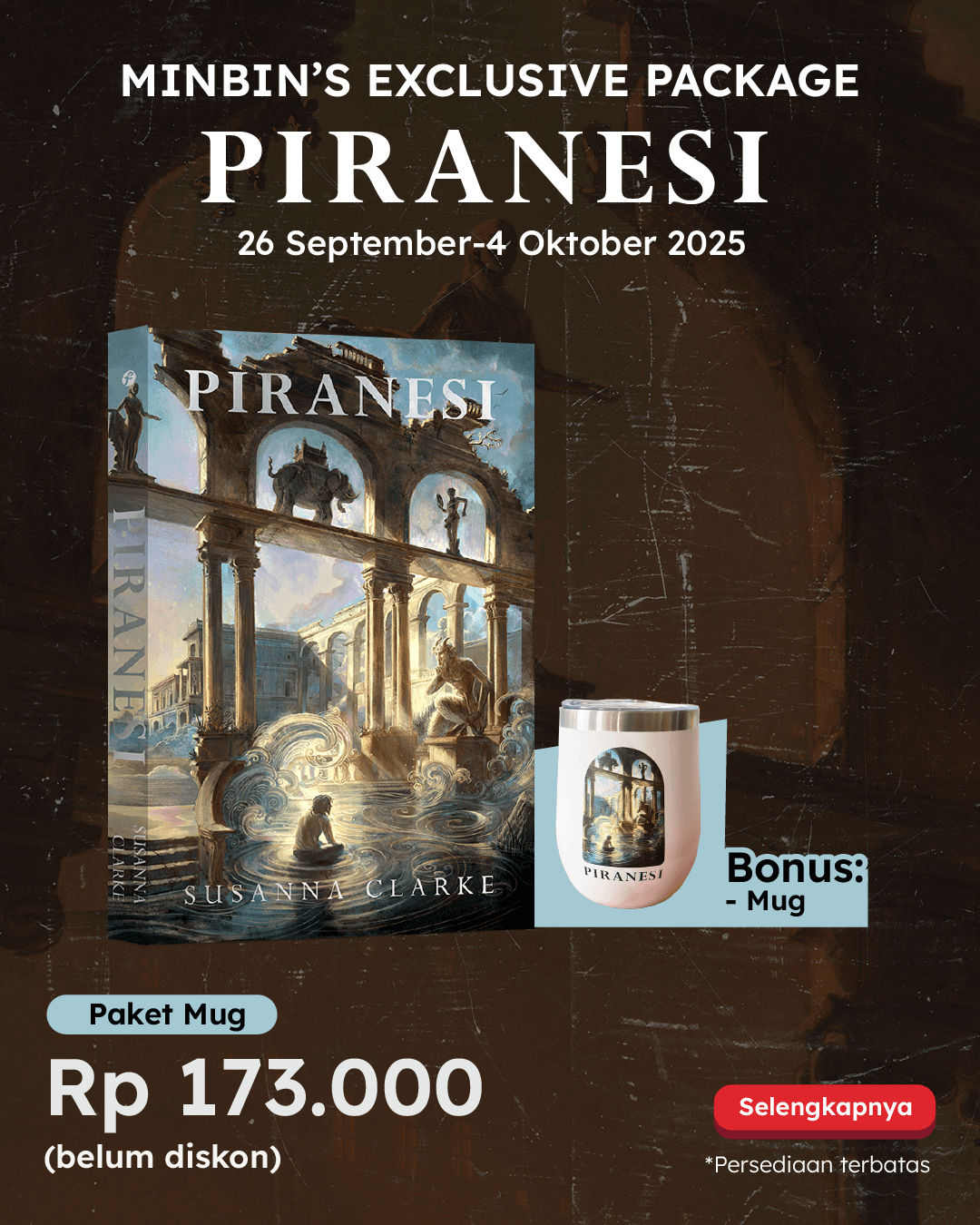 Piranesi - Paket Mug - Minbin's Exclusive Package