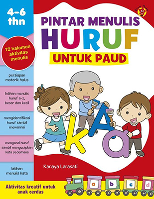 Pintar Menulis Huruf Untuk Paud