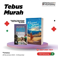 Paket Tebus Murah Buku Ahed Tamimi + A Thousand Splendid Suns