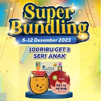 Harbolnas Super Bundling Anak 100k Dapet 3 Judul