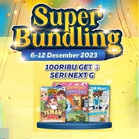 Harbolnas Super Bundling Seri Komik Next G 100k Dapet 6 Judul