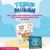 Paket 3 Tebus Murah Buku Cerita Anak (Seri Dongeng/seri Bilingual)