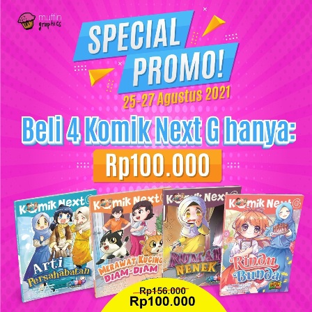 Komik Next G 100 Ribu Dapat 4