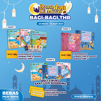 Paket Bundling 3 Eks Buku Pelangi + Flashcard +undian