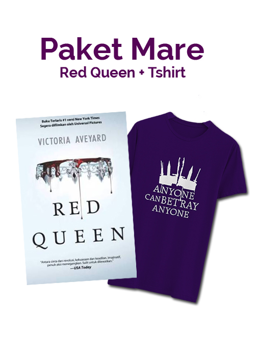 Paket Mare (Red Queen + Tshirt) - Pre Order