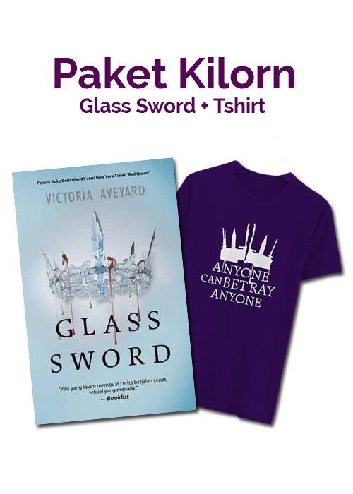 Paket Kilorn (Glass Sword + Tshirt) - Pre Order