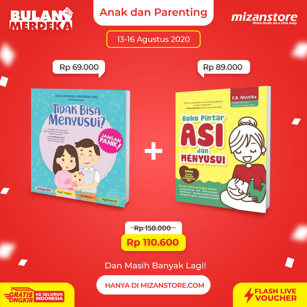 Tidak Bisa Menyusui? + Buku Pintar Asi Dan Menyusui? (Promo Bundling)