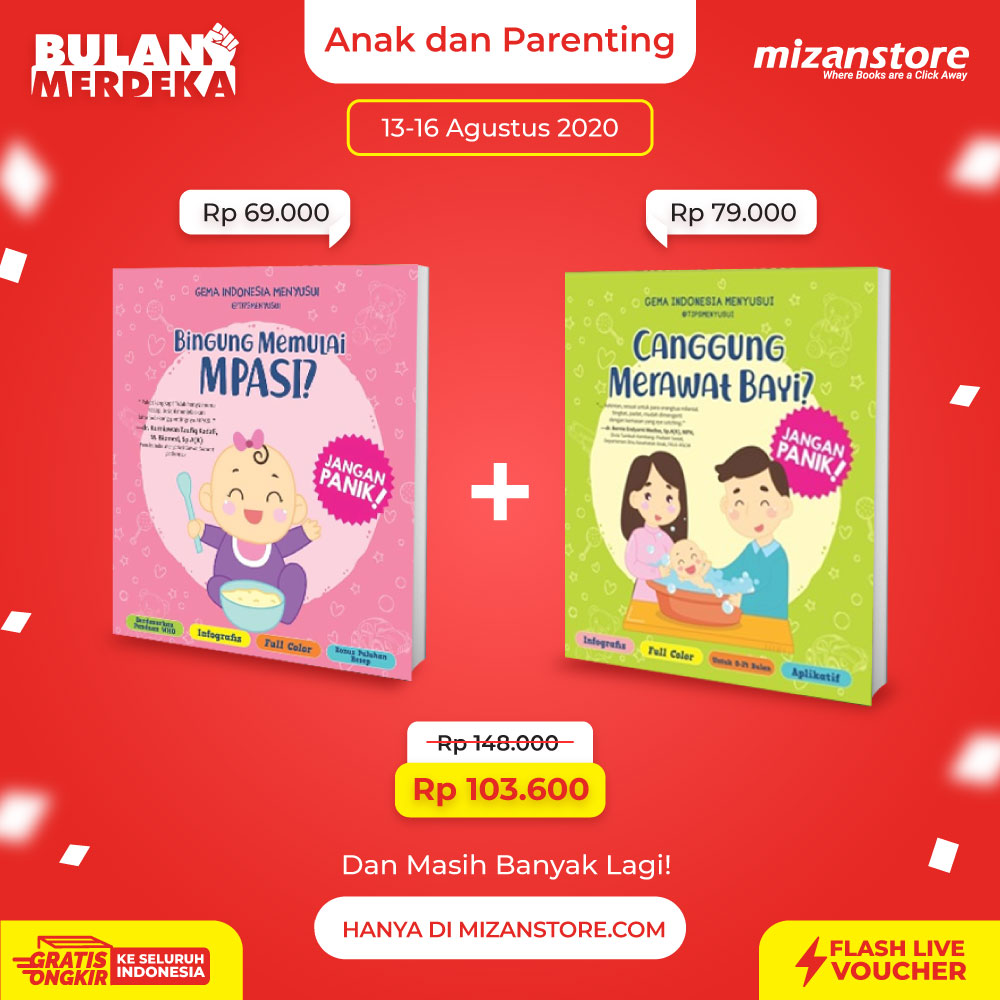 Bingung Memulai Mpasi + Canggung Merawat Bayi (Promo Bundling)