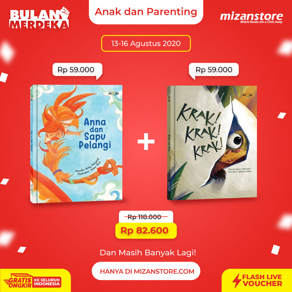 Seri Room To Read: Krak! Krak! Krak! + Seri Room To Read: Anna Dan Sapu Pelangi (Promo Bundling)