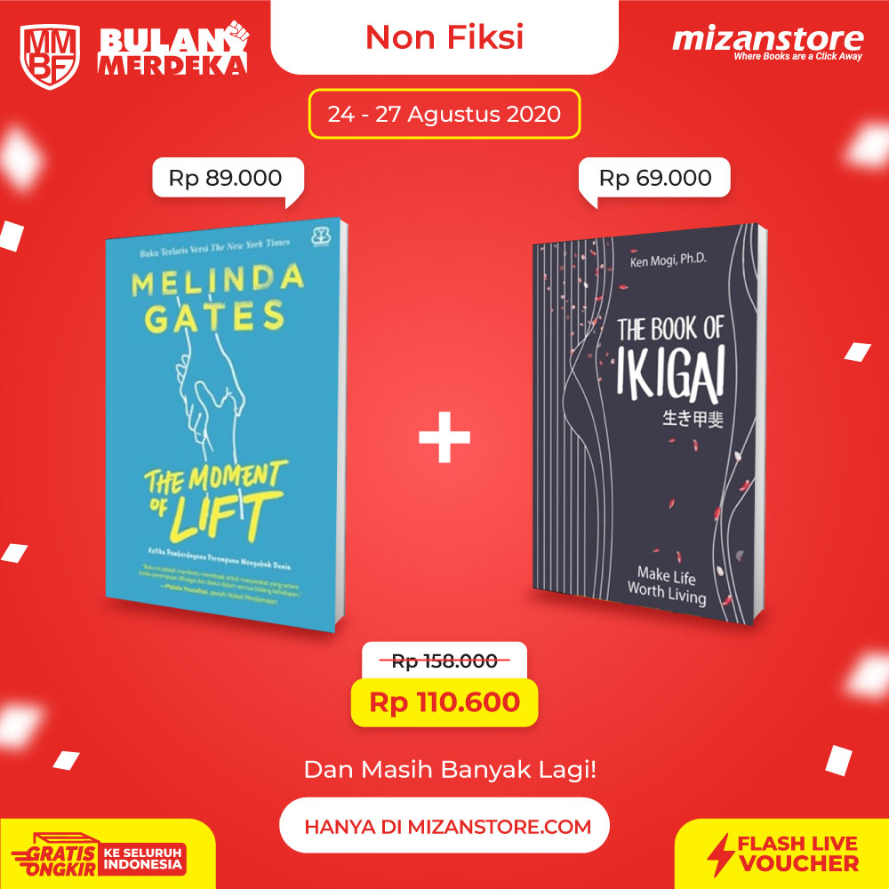 Paket The Moment Of Lift + The Book Of Ikigai (Promo Bundling)
