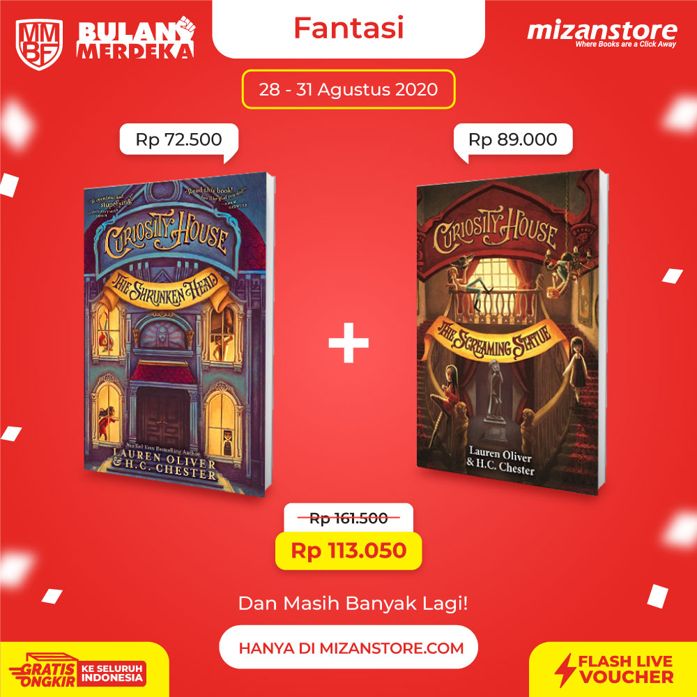 Curiosity House #1: The Shrunken Head + Curiosity House #2: The Screaming Statue (Promo Bundling)