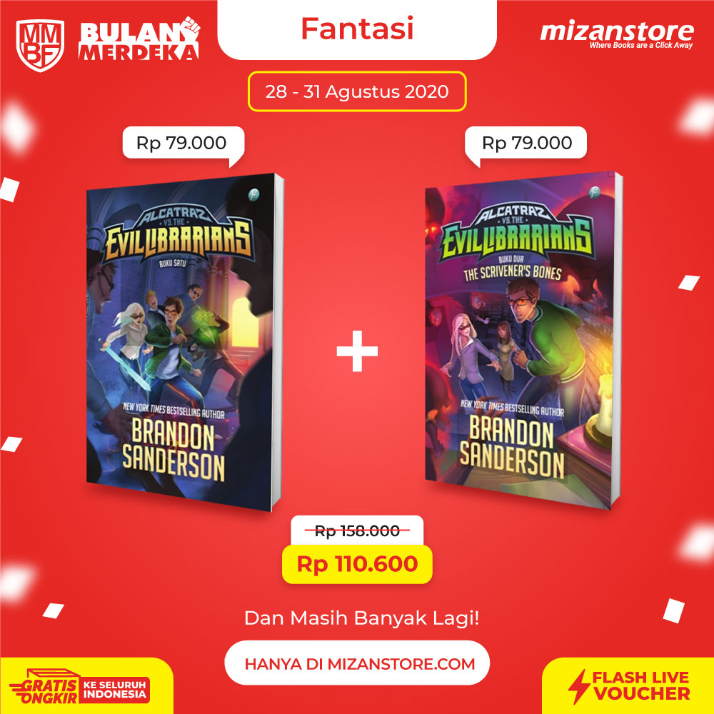 Alcatraz Vs The Evil Librarians #2 + Alcatraz Vs The Evil Librarians #1 (Promo Bundling)